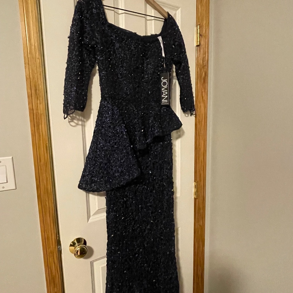 Jovani Navy gown